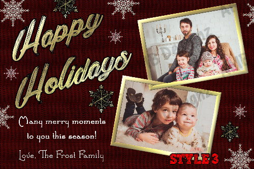 Thumbnail: Christmas Greeting Cards