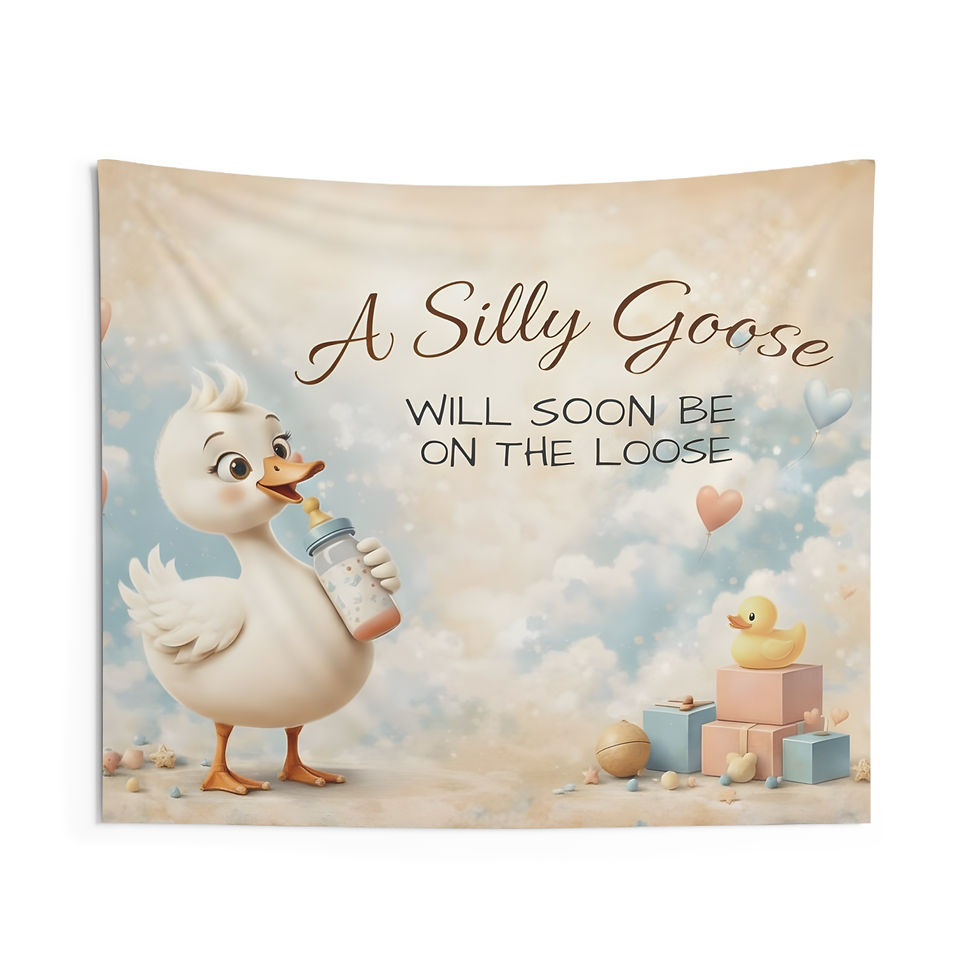 Thumbnail: A Silly Goose Party Display Backdrop for Photos, Tables & Decor