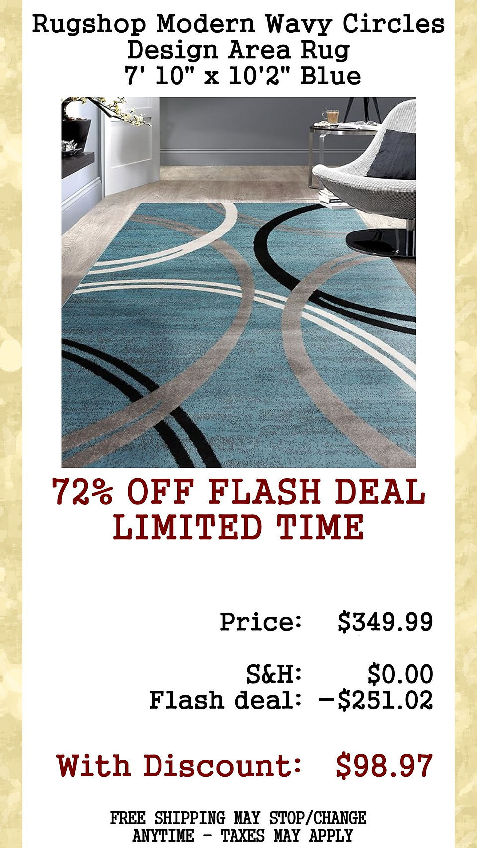  72% OFF FLASH SALE - LIMITED TIME 