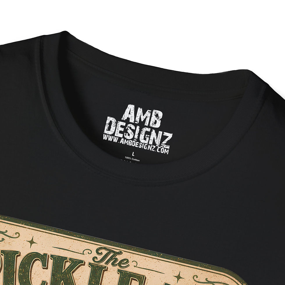 Thumbnail: The Pickle Jar Funny Tee, Food Pun Tee, Vintage Double Meaning Humor Shirt