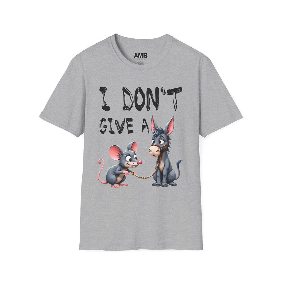 Thumbnail: Funny "I Don't Give A" T-Shirt — Humor Graphic Tee