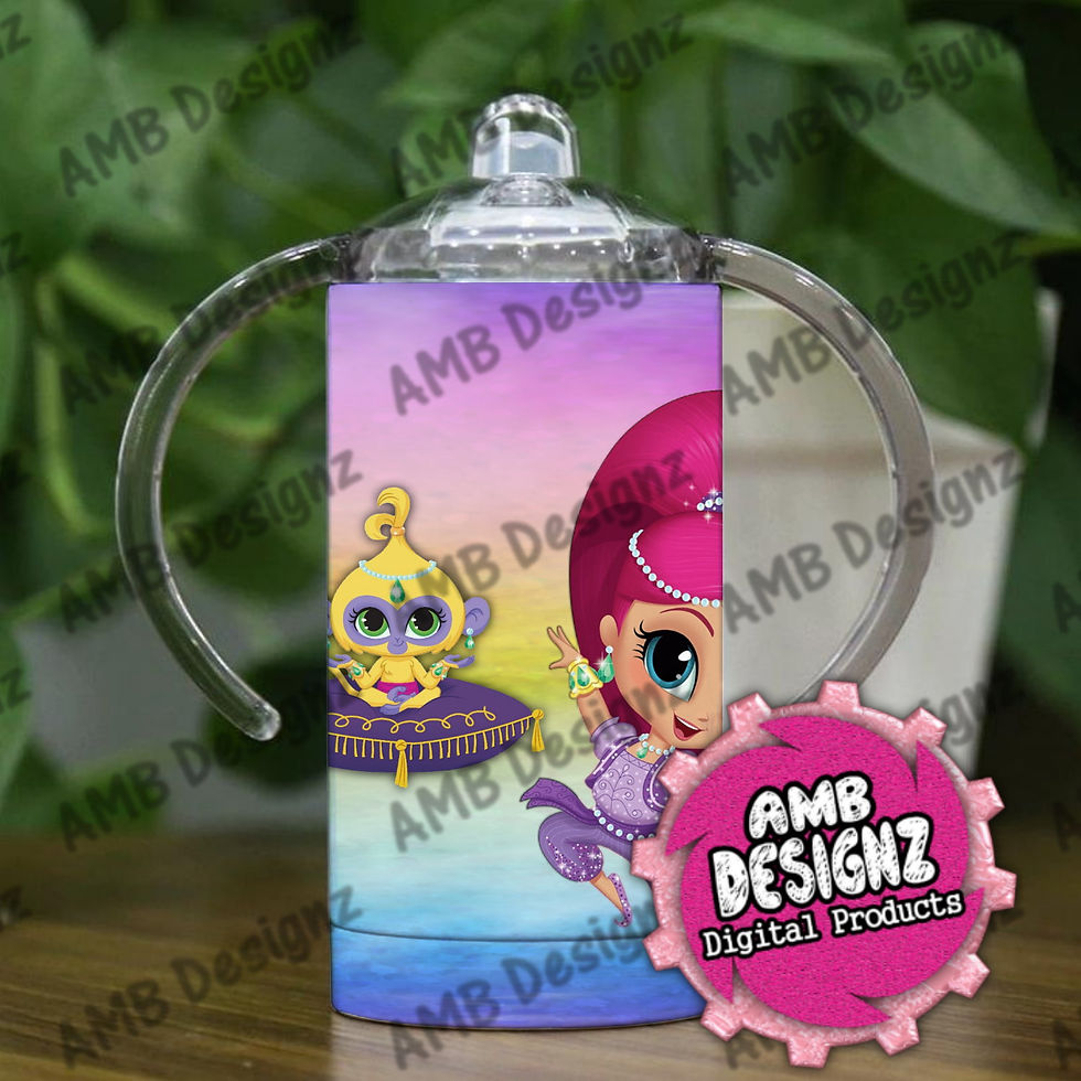 Thumbnail: Shimmer & Shine Grow with me Sippy Cup Tumbler