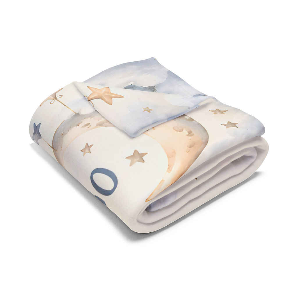 Thumbnail: Baby Milestone Blanket - "Our Little Peanut is Growing Fast" Baby Blanket