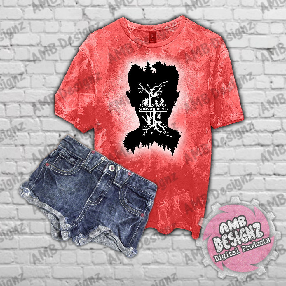 Stranger Things - Bleached T-shirt