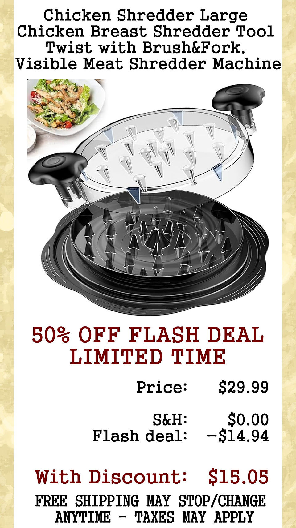 50% OFF FLASH SALE – LIMITED TIME