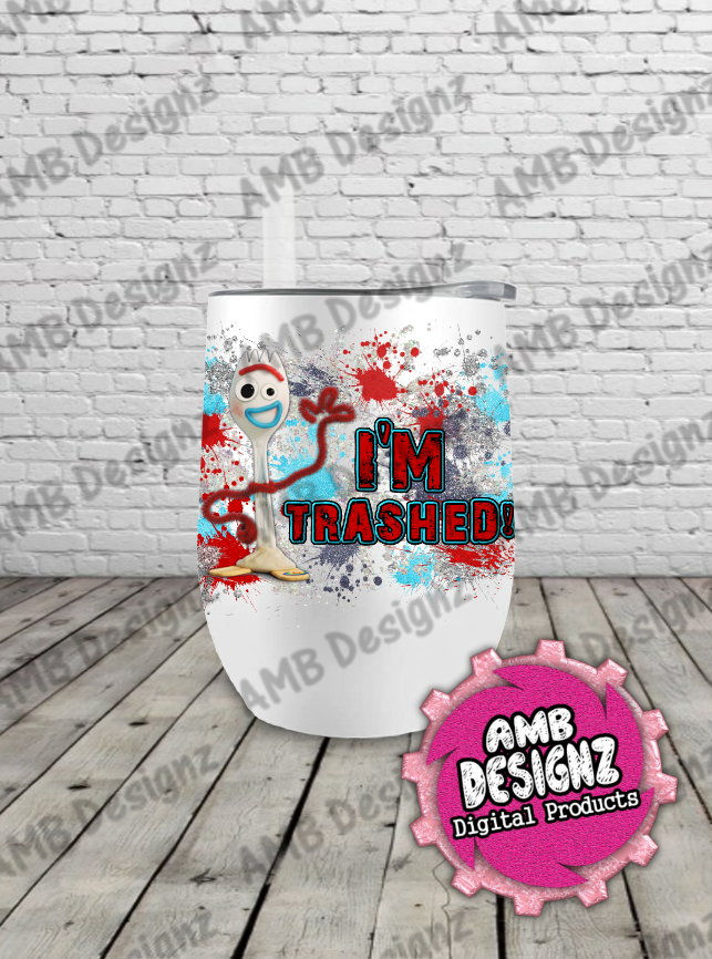 Toy Story Forky Wine Tumbler