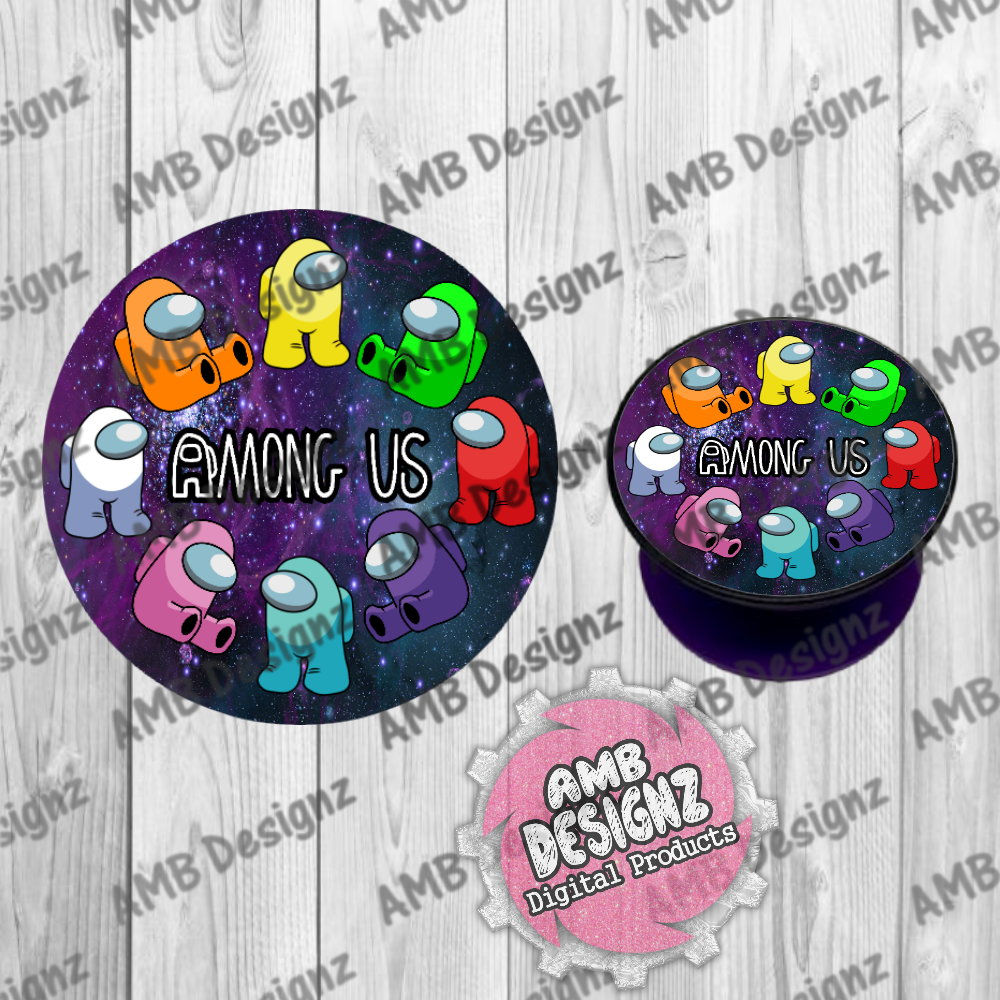 Among Us Phone Grip - Phone Grip Party Favor