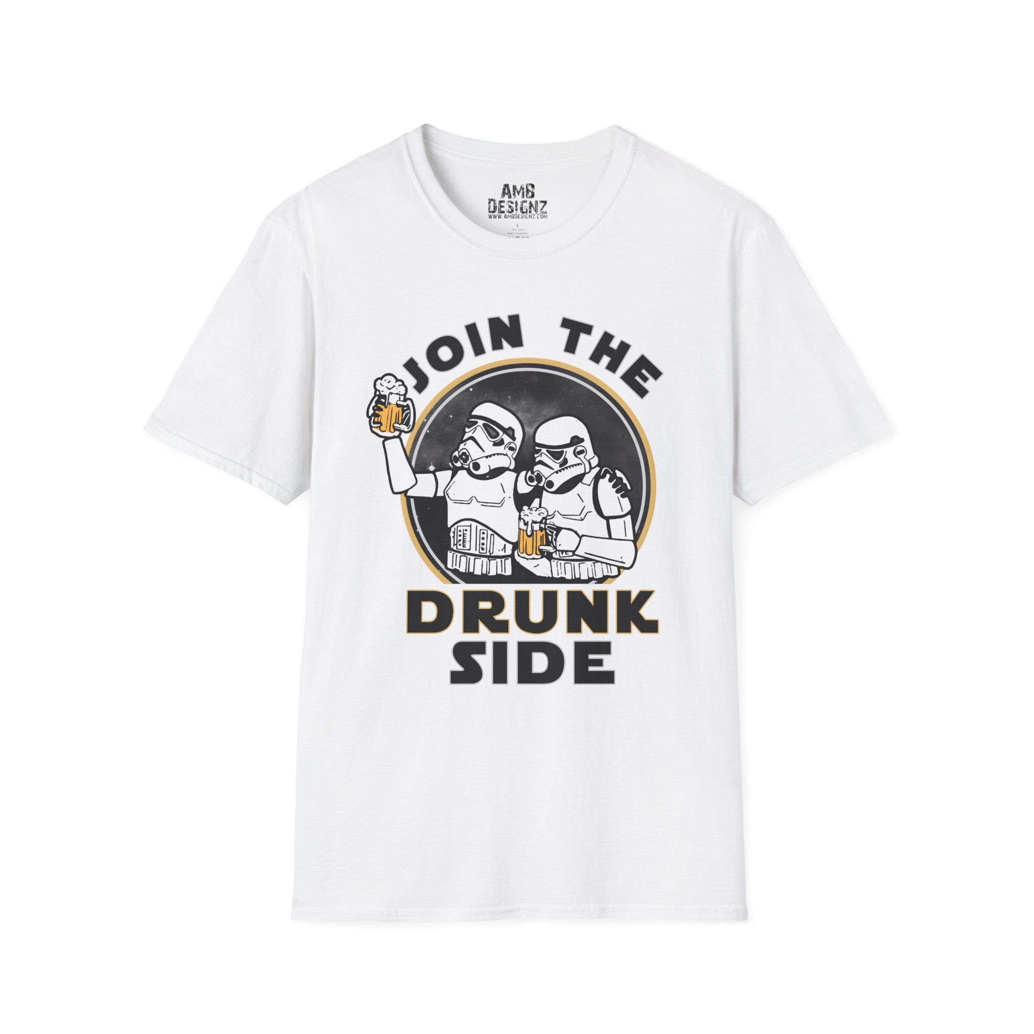 Join the Drunk Side T-Shirt — Funny Party Drinking Tee