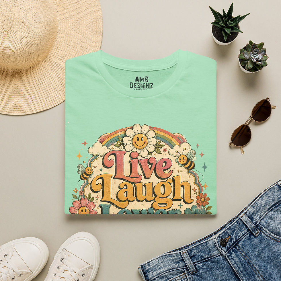 Thumbnail: Live Laugh Lower Expectations Funny Sarcastic Dark Humor Motivational Tee