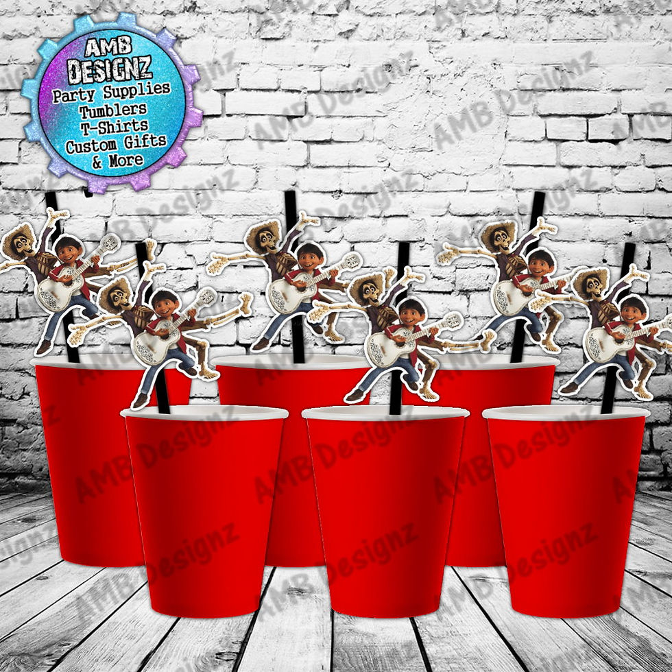 Coco Paper Straws - Coco Party Supplies