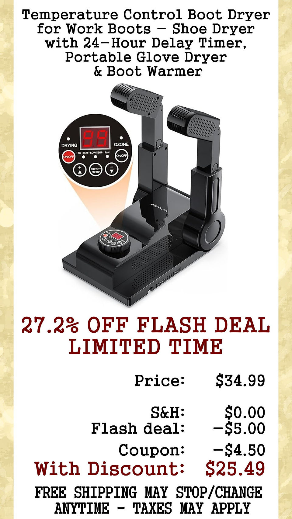 27.2% OFF FLASH DEAL + CLIP COUPON TO SAVE MORE!