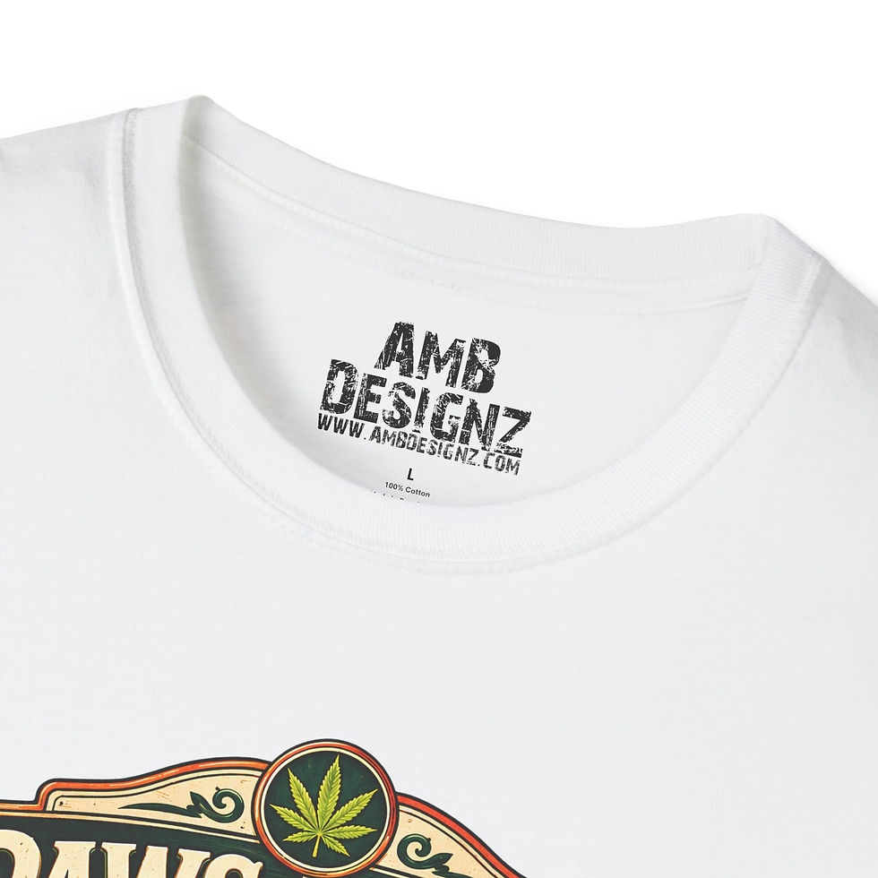 Thumbnail: Paws Plants Poor Decisions Funny Cannabis Pet Tee, Weed Humor Dog Cat Plant Tee