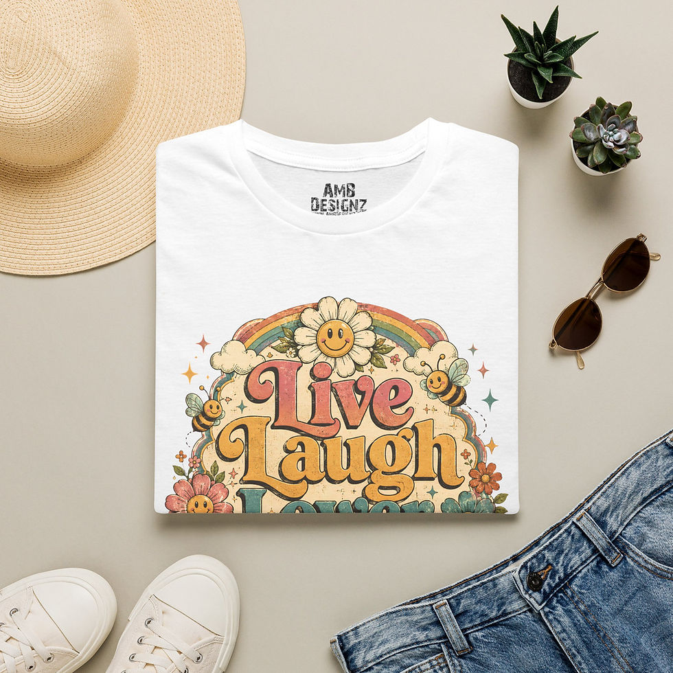 Thumbnail: Live Laugh Lower Expectations Funny Sarcastic Dark Humor Motivational Tee