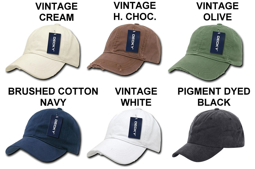 Custom design - Patch hats