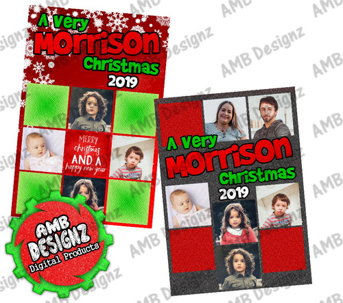 Brady Bunch Christmas Greeting Card A Very Brady Christmas Photo card