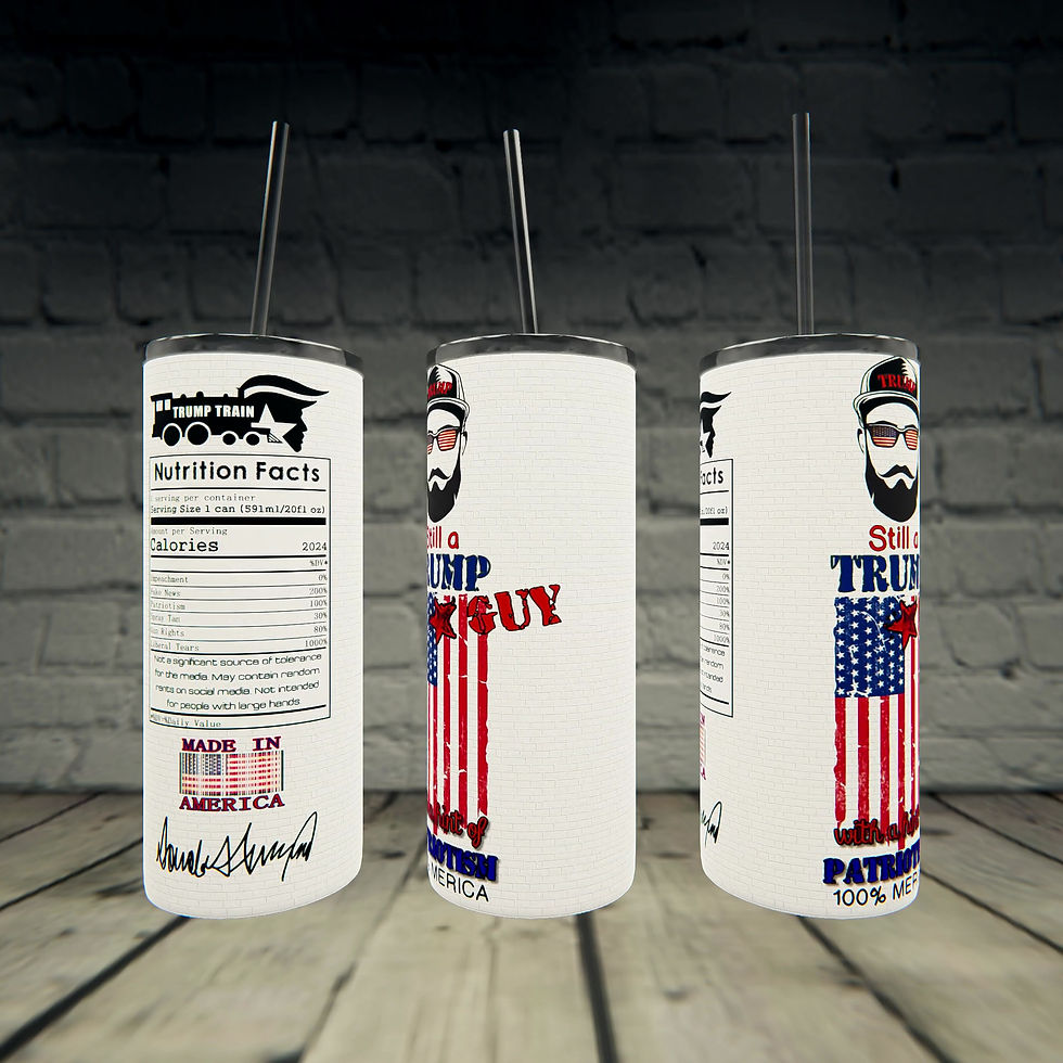 Thumbnail: Trump Train Themed 20oz Tumbler