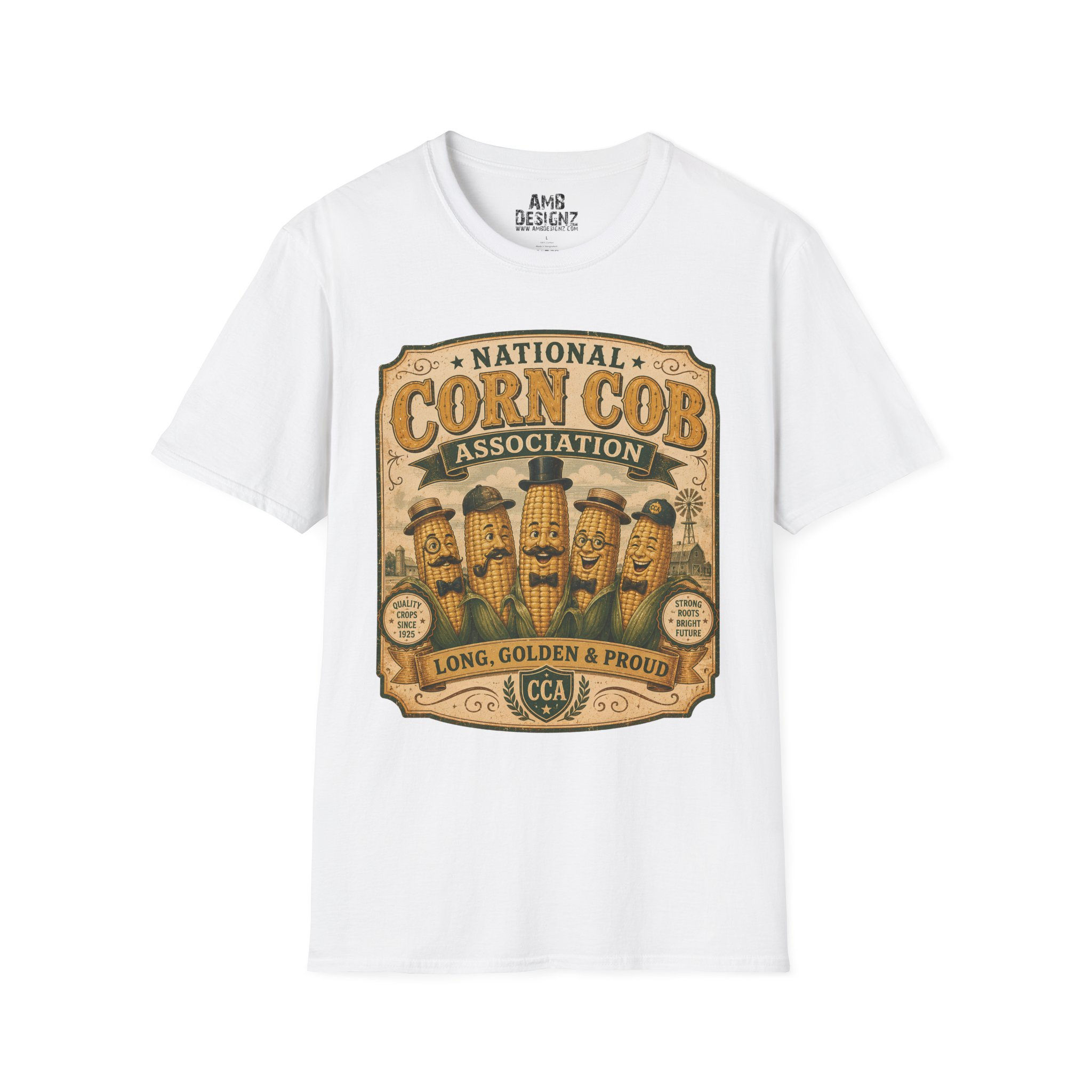 Corn Cob Association, Funny Food Pun Tee, Vintage Double Meaning Humor Shirt