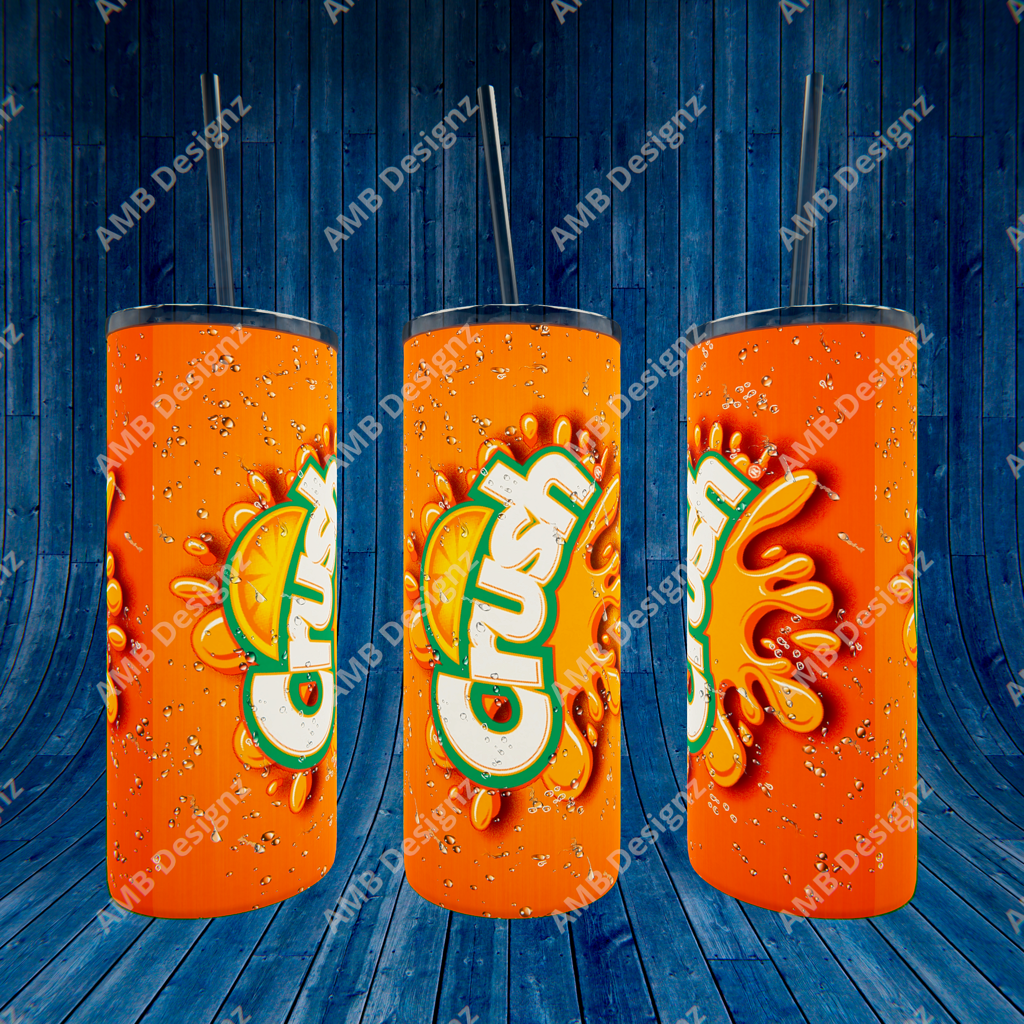 Crush Soda Pop Themed 20oz Tumbler