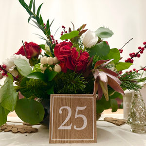 Holiday Floral Centerpieces