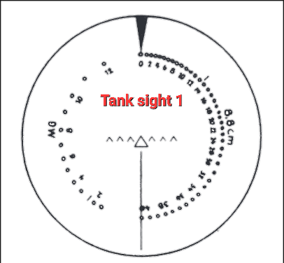 Miniature : WW2 American star line of sight periscope
