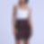 Midi Design Skirt Brown