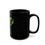 Thumbnail: Myrtle Leaf Black Mug – Perfect for Plant Lovers