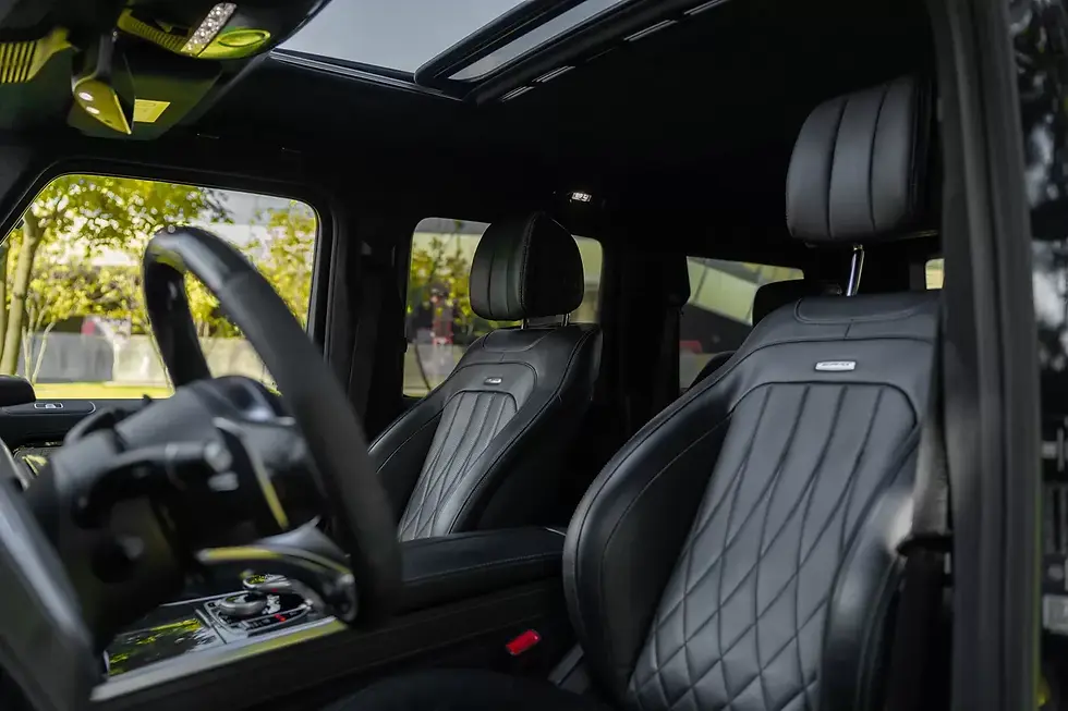 Миниатюра: Салон Mercedes G63 AMG Black Edition, Москва | illi