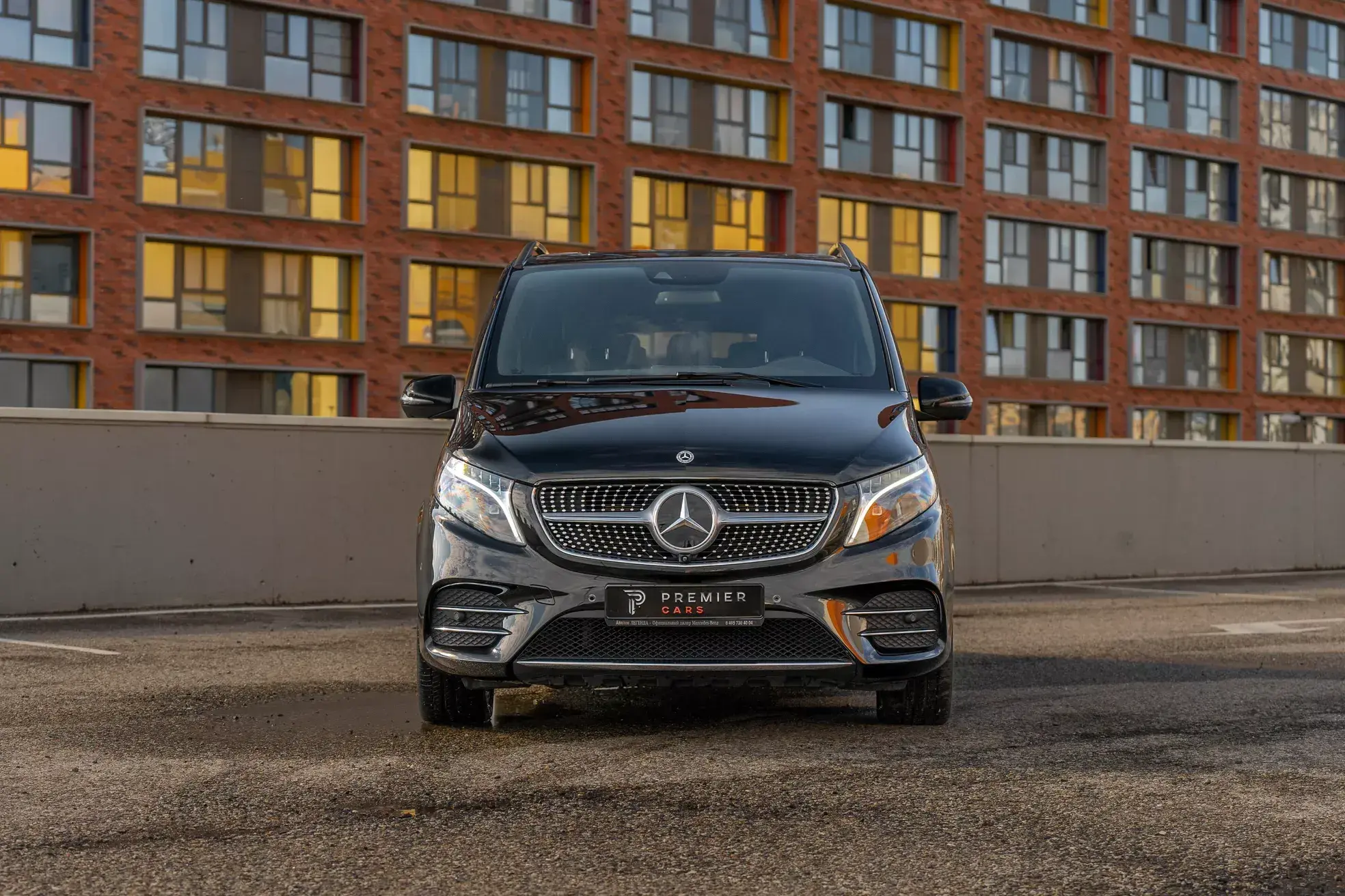 Аренда Mercedes-Benz V 300 d, черный, Москва | illi
