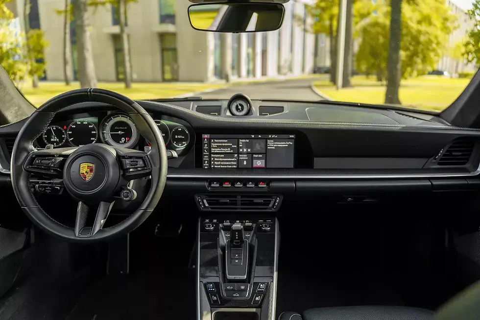 Миниатюра: Porsche 911 Turbo S | Внутри салона Porsche 911