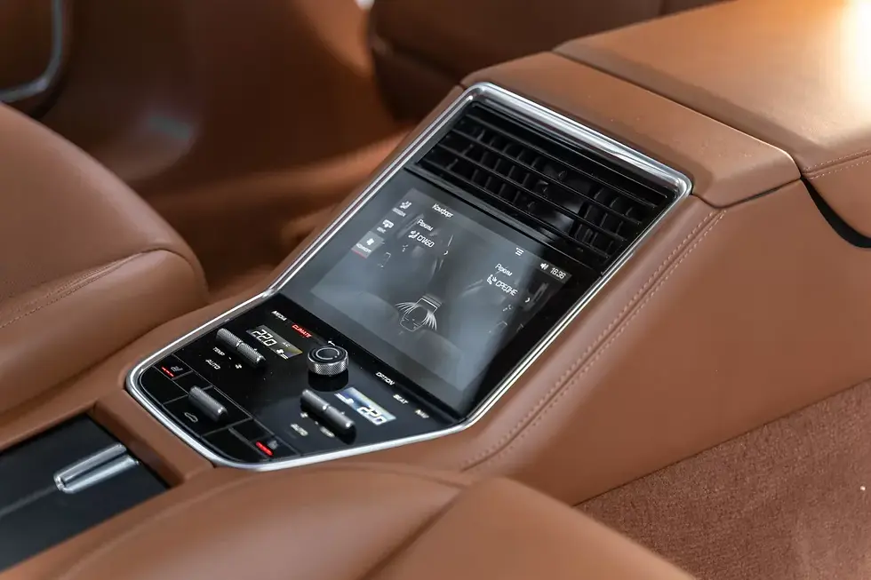 Миниатюра: Встроенный экран в Porsche Panamera GTS, Москва