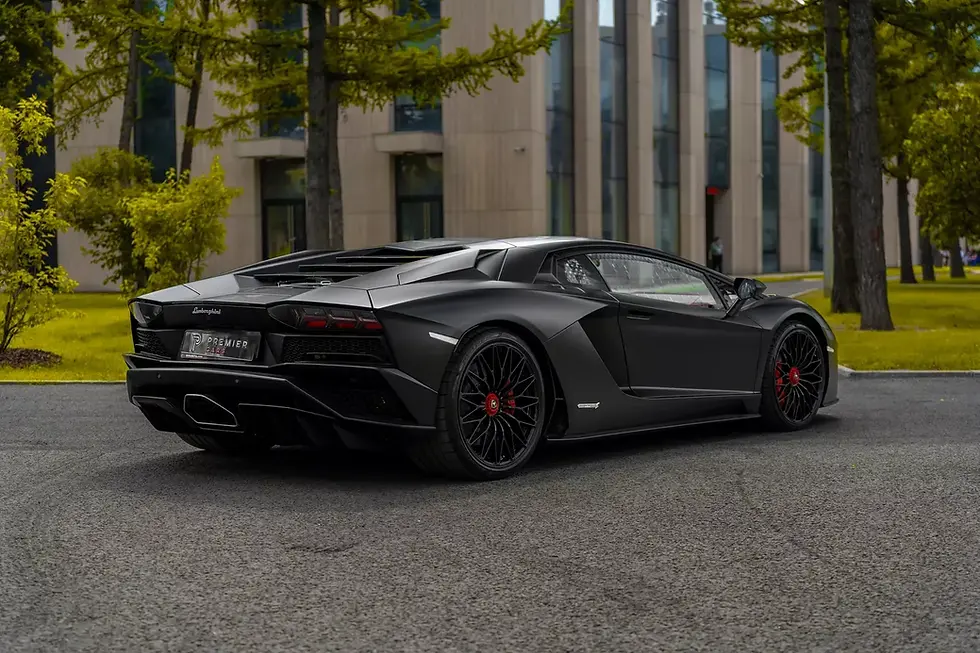 Миниатюра: Прокат черной Lamborghini в Москве | illi
