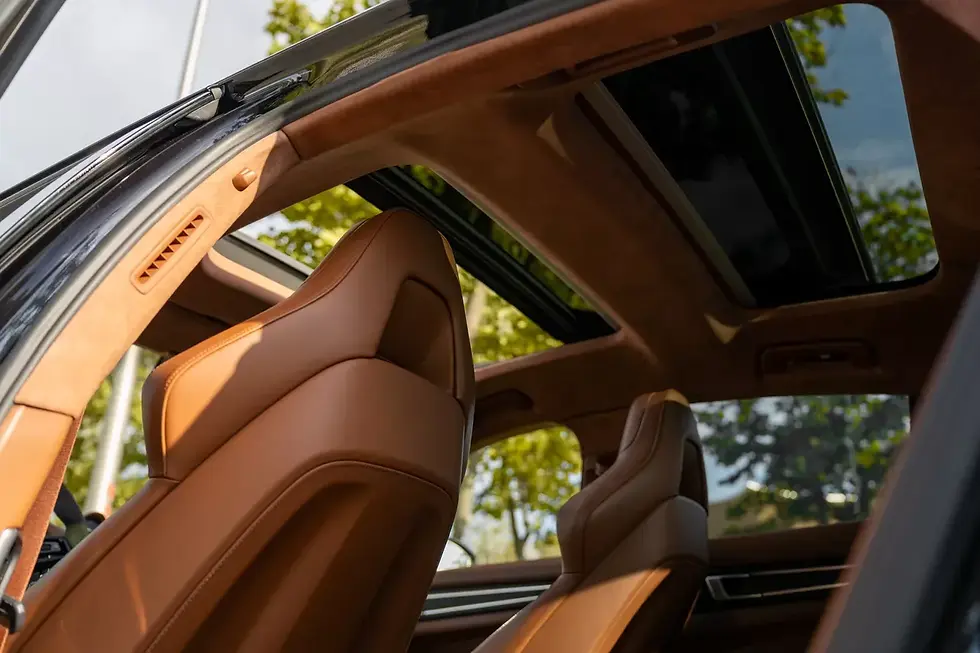 Миниатюра: Вид изнутри Porsche Panamera GTS, Москва
