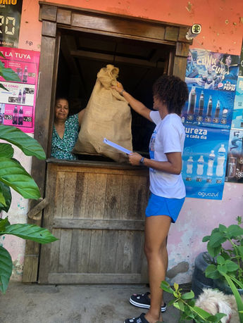 Waste Separation, BICA Roatan, Sandy Bay
