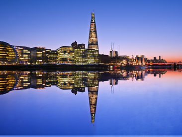 orange lights abstract image