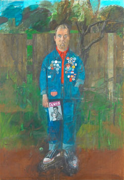 Self-Portrait with Badges, 1961