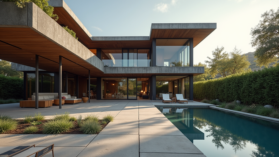 Luxury Homes Made with Steel, Concrete and Timber or Hybrid of All Three Are Common Projects Taken on by Our Experienced Team