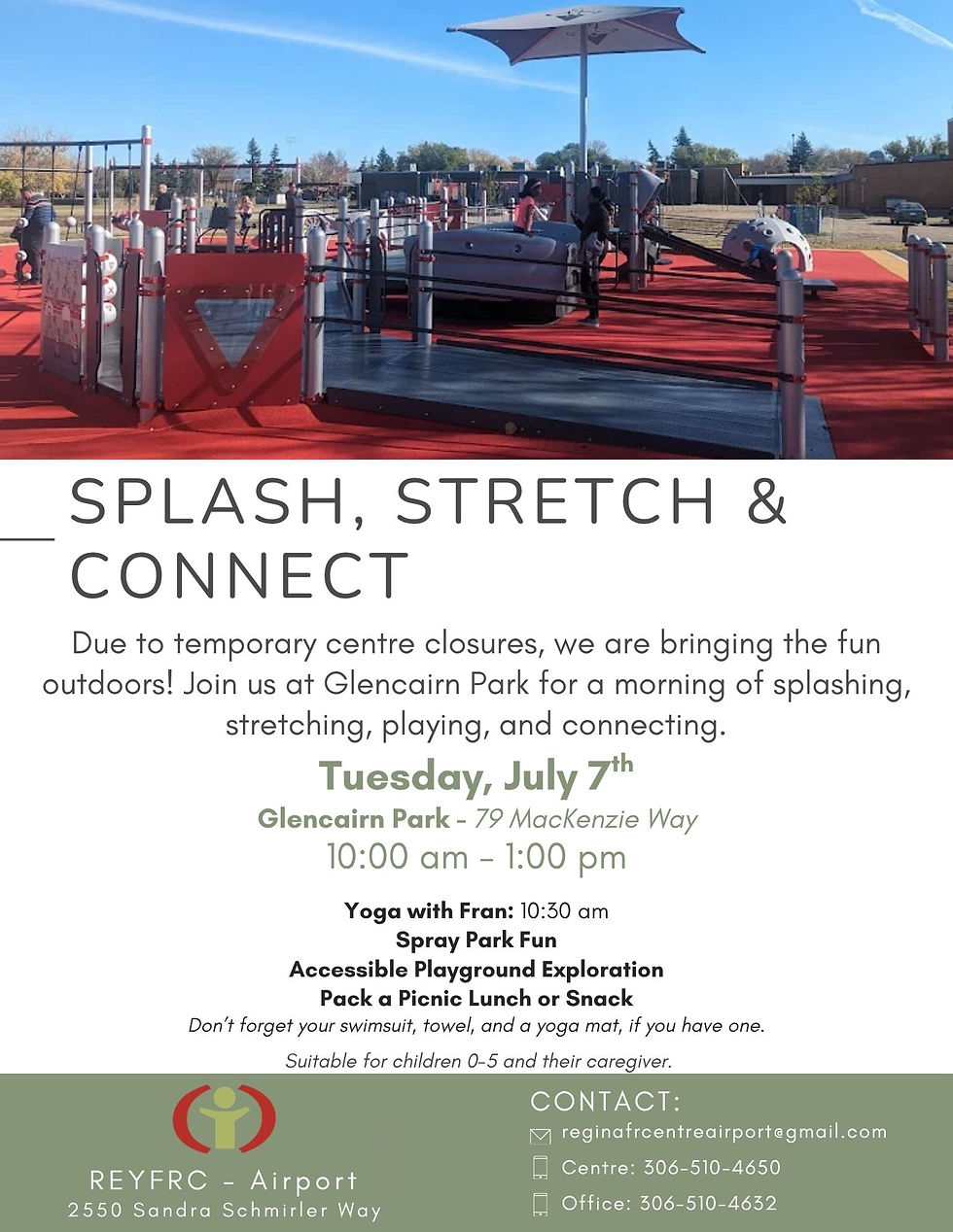 Splash, Stretch & Connect