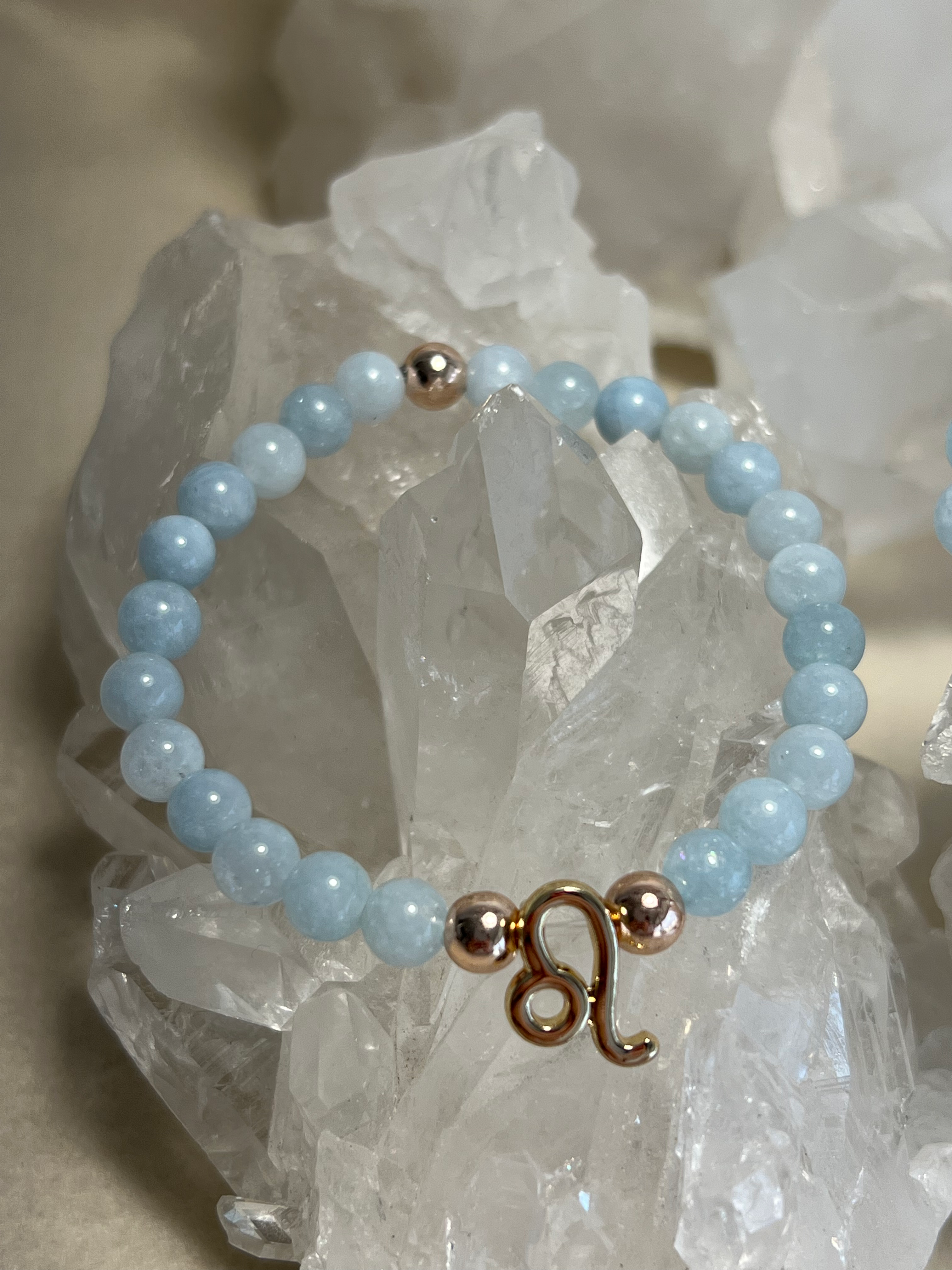 Pulseira Opalina Signo Leão