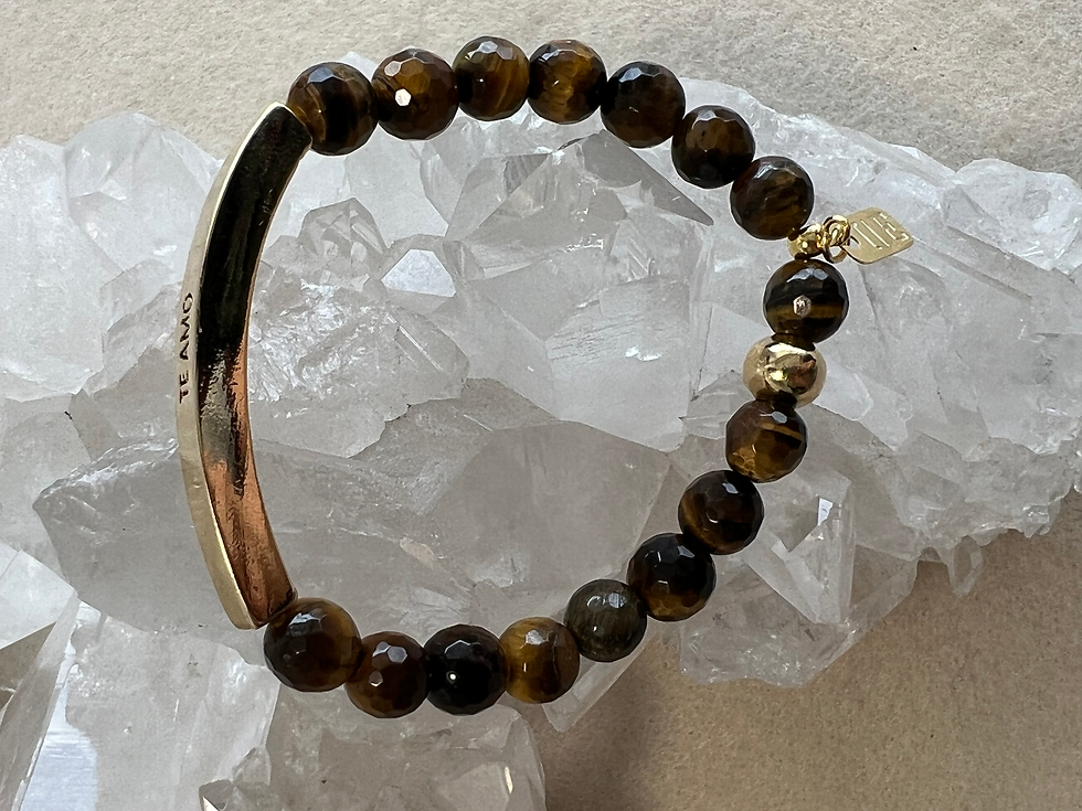 Miniatura: Pulseira Olho de Tigre Te Amo