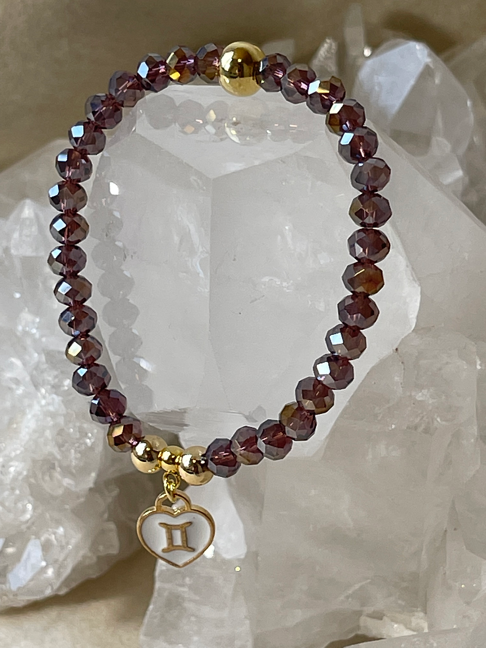 Miniatura: Pulseira Cristal Signo Gêmeos