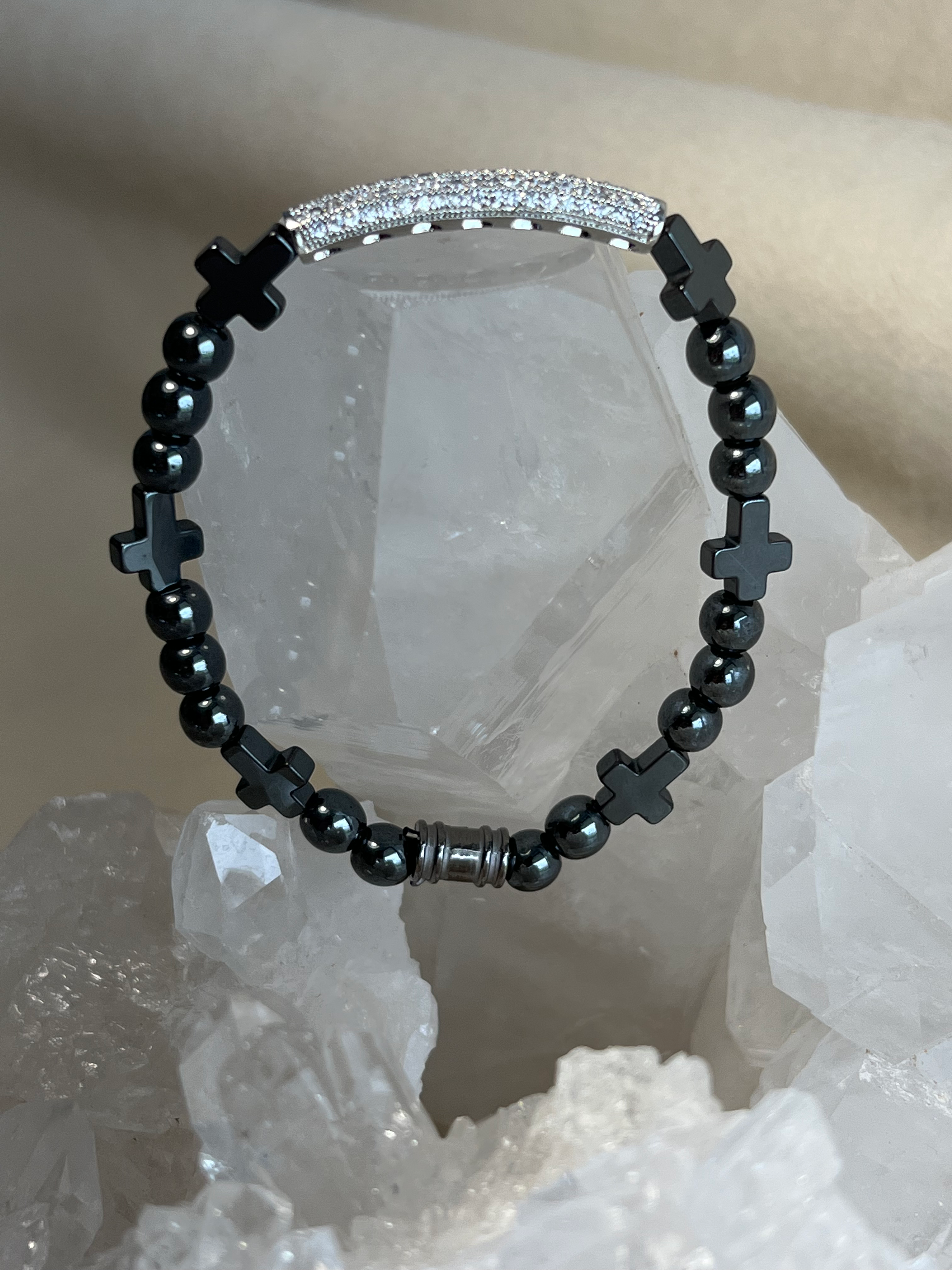 Pulseira em Hematita