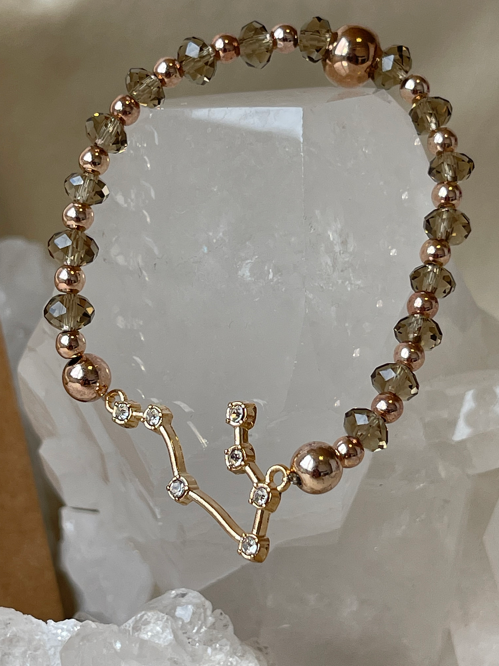 Pulseira Cristal Gêmeos