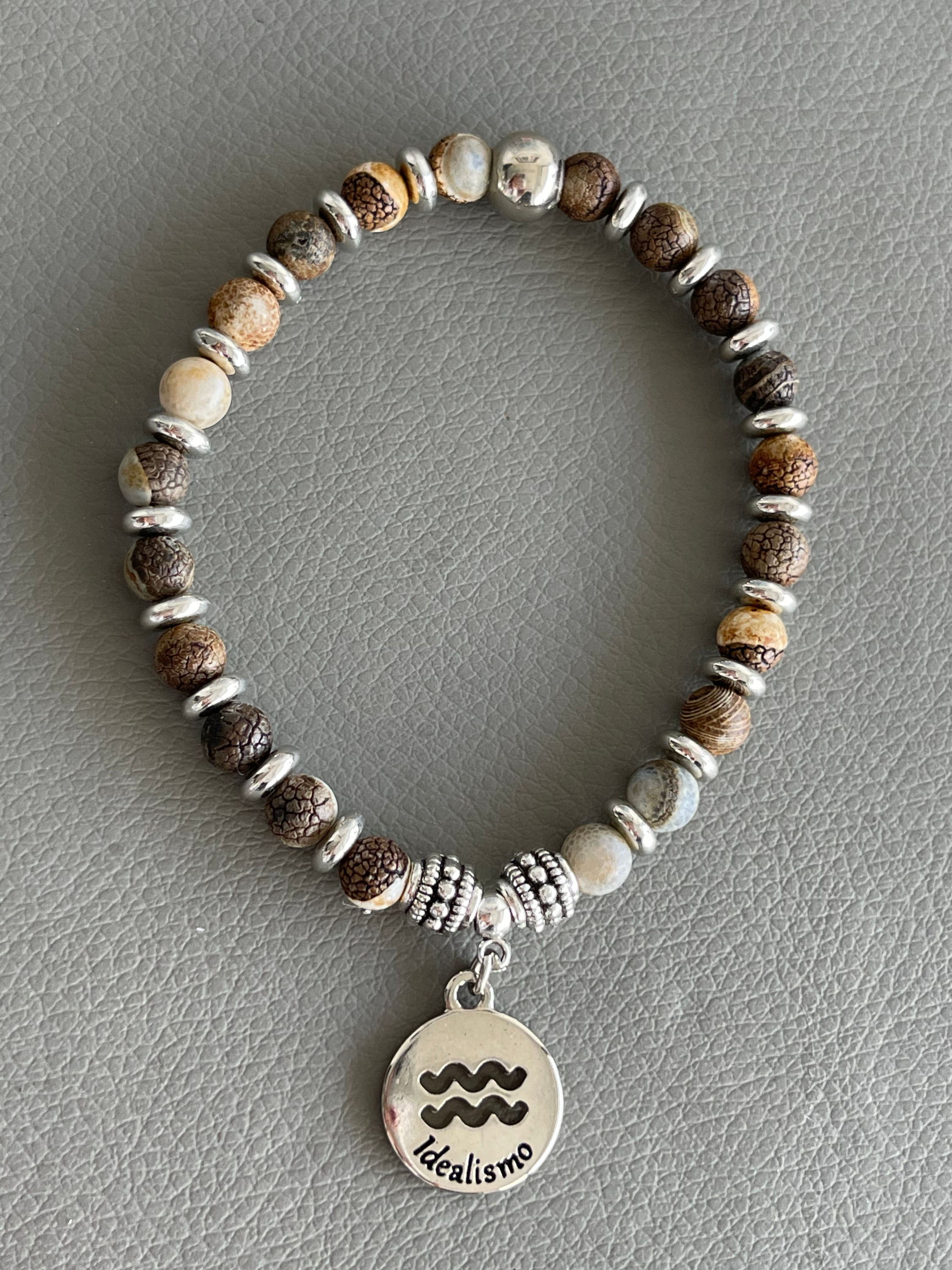 Pulseira Ágata Signo Aquário