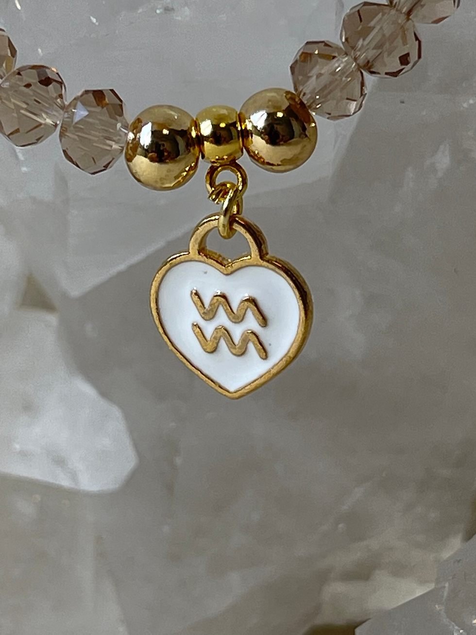 Miniatura: Pulseira em Cristal Signo Aquário 
