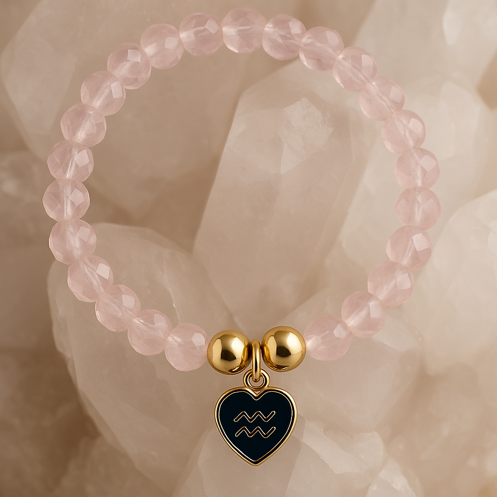 Miniatura: Pulseira em Cristal Signo Aquário 