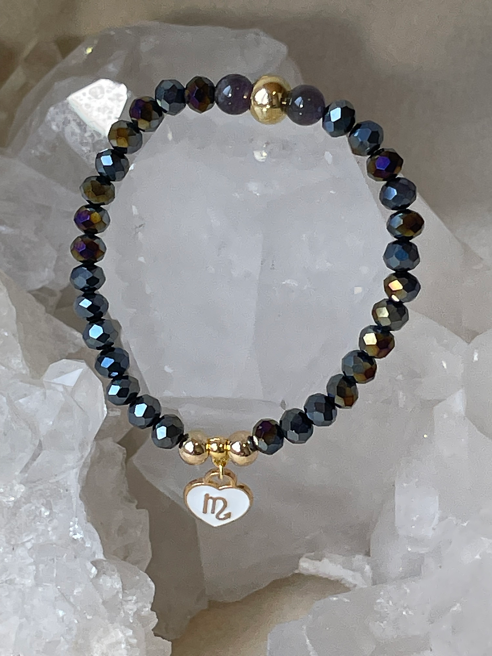 Pulseira Cristal Signo Escorpião