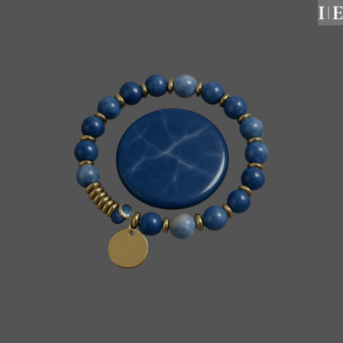 Pulseira Sodalita Signo Touro