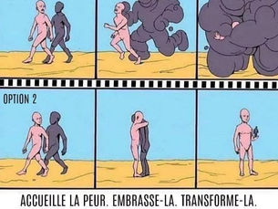 embrasser la peur