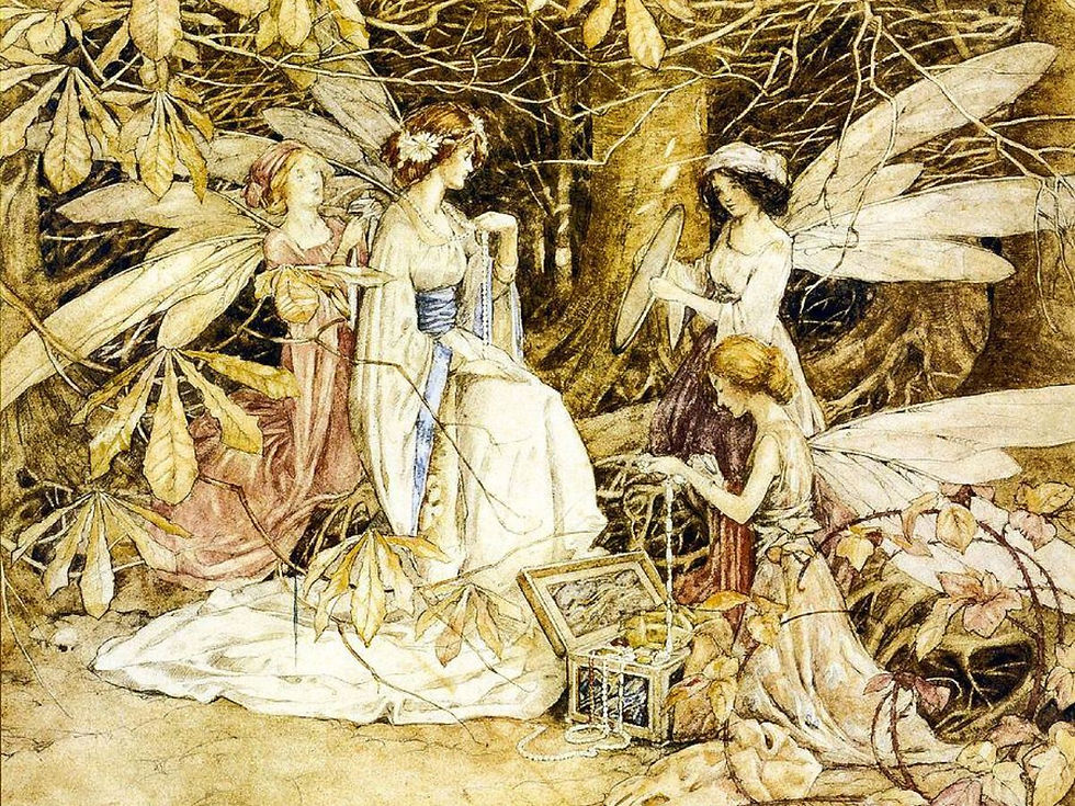 © Helen Mary Jacobs - Fairy Jewels (also known as "Fairy Lovers")