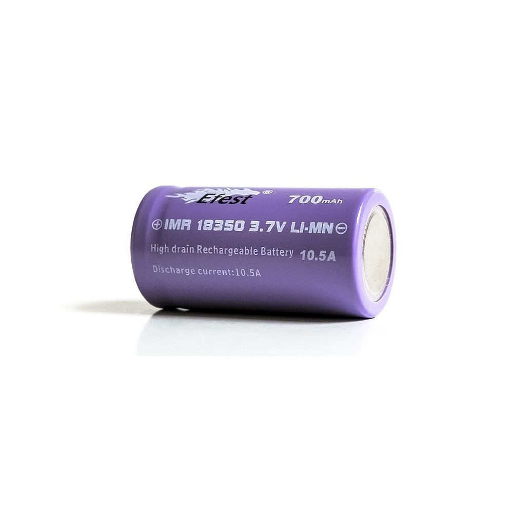 Purple Efest 18350 10.5amp
